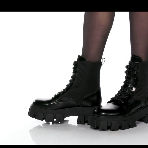 Marc Fisher ladies Combat boots - Picture 5 of 7
